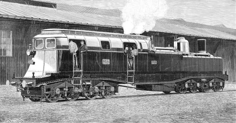 electric steam train