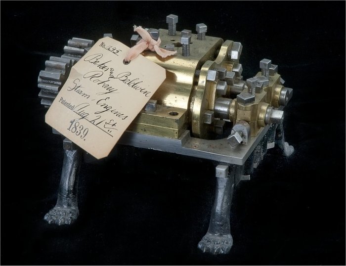 The Baldwin & Baker rotary engine model