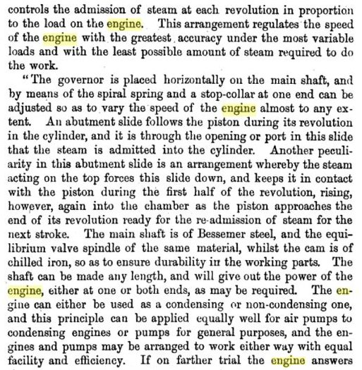Hall's Rotary Engine: 1866